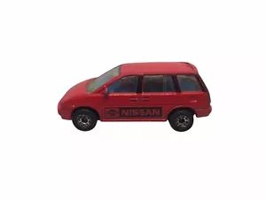 Vintage Matchbox Red Nissan Prairie Minivan 1:59 Scale Diecast Model Figure 1990 - Picture 1 of 5