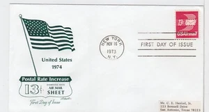 TurtlesTradingPost- 13 Cent Airmail 1973 FDC #C79 - Artmaster Cachet - Picture 1 of 1