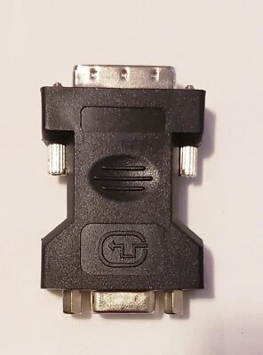 DVI (Dual Link) male to VGA female converter, monitor accessory - Image 1 of 3