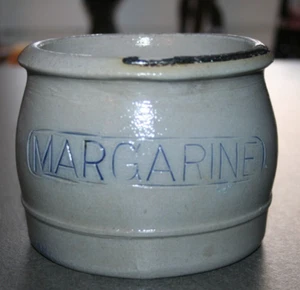 Original Margarine Steingut Topf Petersen & Johannsen Wedel in Holstein - Bild 1 von 6