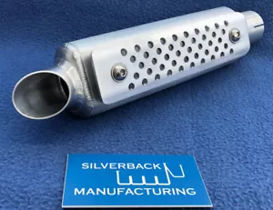 ALLOY TRIALS SILENCER PRE 65 AJS BSA ARIEL ENFIELD AMC (DELUXE MODEL) - Picture 1 of 8