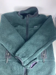 Vintage Patagonia Retro-X Deep Pile Full Zip Fleece Jacket 23050 Men’s Small USA - Picture 1 of 23