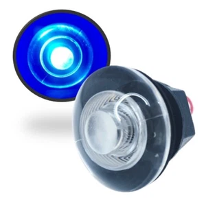 Lámpara de luz de cortesía azul redonda LED barco marino Livewell FABRICANTE DE EQUIPOS ORIGINALES impermeable - Imagen 1 de 10
