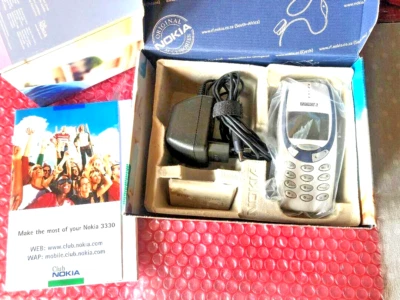 NOKIA  3330 NUOVO CONFEZIONE ORIGINALE disponibile anche 3310 - Immagine 1 di 4