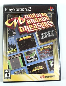 Midway Arcade Treasures Sony PlayStation 2, 2003 mit Handbuch & Registrierungskarte - Bild 1 von 5