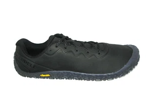 Merrell Vapor Glove Black Leather Training Shoe US Men Sz 12 EUR 46.5 Minimalist - Picture 1 of 15