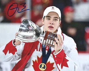 Olen Zellweger Signed 8x10 Photo Team Canada 2023 World Juniors Autographed COA - Picture 1 of 1