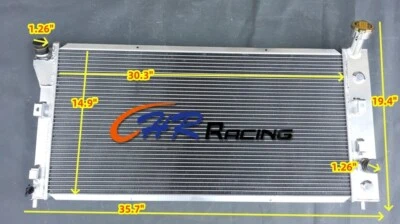 Aluminum Radiator For 2000-2005 BUICK CENTURY/REGAL/MONTE CARLO/IMPALA V6 AT - Изображение 1 из 4