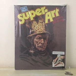 Master Craft Super Art - NUEVO Kit de Pintura Plantilla Años 70 De Colección Hombre Con Casco, Nuevo en Paquete - Imagen 1 de 7