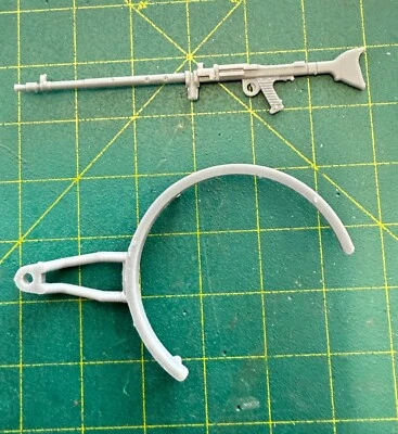 HAYA King Tiger 1/16 Tank Part M34 Machine Gun and Holder 3D Printed Fit Heng Long