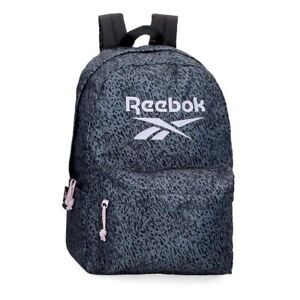 Reebok Women's Leopard Luggage- Messenger Bag One Size Black/White
