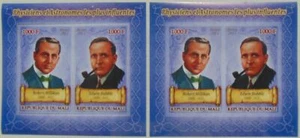 Physicists & Astronomers: Robert Millikan & Edwin Hubble - 2 s/s MNH #ML1153p - Picture 1 of 1