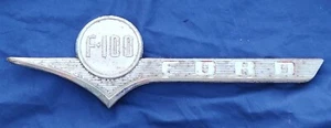 Rare Vintage O.E.M 1956 Ford F100 Pickup Side Emblem Ornaments Badges - Picture 1 of 10