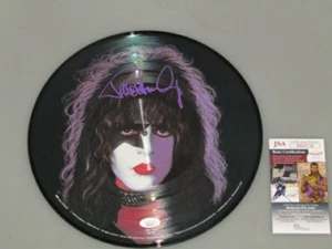 KISS  PAUL STANLEY Hand Signed Record Picture Album + JSA COA 'BUY GENUINE KISS' - Picture 1 of 4