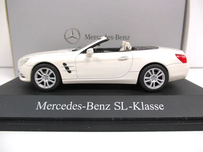NOREV - EDICIÓN CONCESIONARIO - MERCEDES-BENZ CLASE SL / SL-500 (DIAMANTE BLANCO) - 1/43 Foto 1 de 4