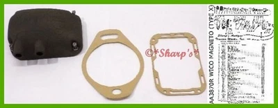 X5643 5618 * Wico X Magneto Cap w/ Gaskets * USA * Genuine * Original * A5272R - Image 1 of 4