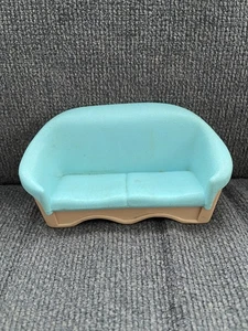 Vintage 1993 Fisher Price Dollhouse Sofa Couch Furniture Accessory Toy Piece - Picture 1 of 3
