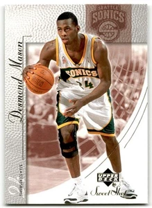 2002-03 Upper Deck Sweet Shot #80 Desmond Mason Seattle SuperSonics - Picture 1 of 2