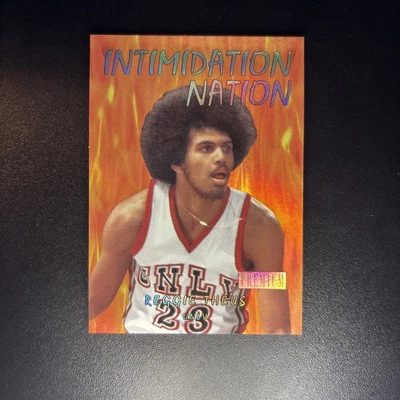 Reggie Theus 2011-12 Fleer Retro Skybox Premium Intimidation Nation SSP - Image 1 of 4