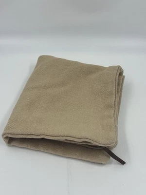 Nueva funda de almohada de lino Pottery Barn Everyday, 20x20”, paja Foto 1 de 4