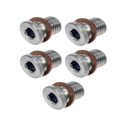 For Audi A7 Quattro 2014-2018 Engine Oil Drain Plugs | 5 Pieces | 5.8 Bolt Grade Foto 1 de 4