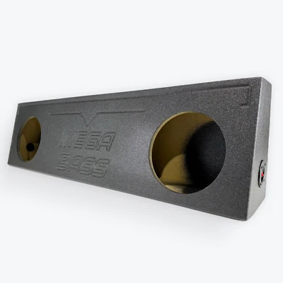 Caja de subwoofer universal de una sola cabina para camioneta doble 12 puertos Ford Chevy GMC Foto 1 de 4