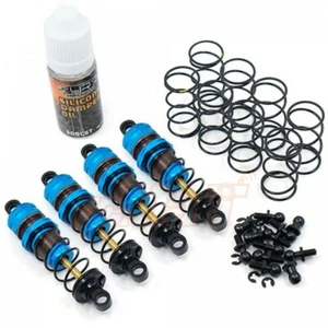 YEAH RACING ALUM. ÖLDRUCK STOßDÄMPFER 60mm FÜR TAMIYA TT-01 TT-02 # DSG-0060BU - Bild 1 von 5