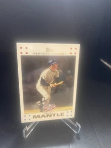 2007 Topps Eröffnungstag Mickey Mantle #7 New York Yankees - MLB - HOF - Bild 1 von 7