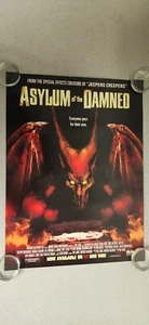 Asylum Of The Damned Original Movie Poster Promo Horror Rare 24"x18" - Picture 1 of 8
