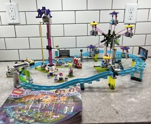 2016 LEGO FRIENDS 41130-AMUSEMENT PARK ROLLER COASTER 1124Pcs. Retired - Picture 1 of 9