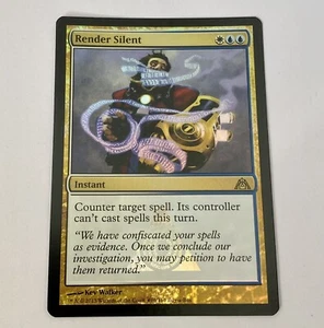 Magic the Gathering MTG Render Silent Dragon Maze Rare FOIL Promo Nr Mint - Picture 1 of 2