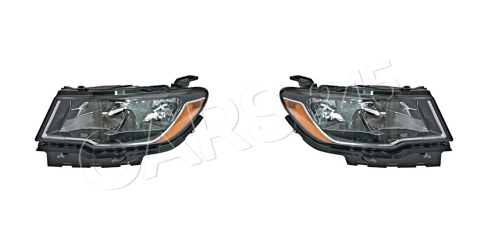 Scheinwerfer Satz Für JEEP Compass 16-21 55112707AF 55112706AF - Bild 1 von 1