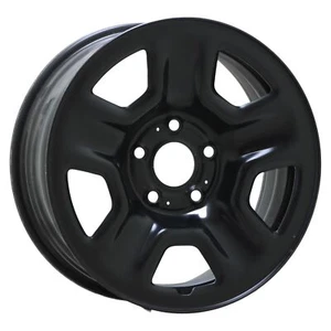 17" Jeep Gladiator Wrangler Black Steel wheel rim Factory OEM single 9220 - Picture 1 of 7