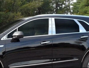 CADILLAC XT5 2017-22 Acabado Espejo Inoxidable Cromado Ventana Pilar Postes 12p - Imagen 1 de 1