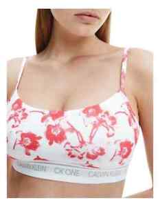 Calvin Klein Women's CK ONE Unlined Bralette QF5727 NEW with TAGS