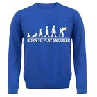 Born to Play Snooker - Adult Hoodie / Sweater - 147 Crucible Funny Ronnie Table