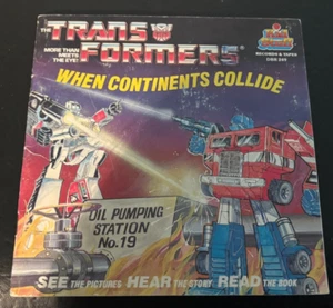 Vtg The Transformers "when continents collide" - Picture 1 of 3