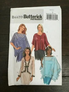 Butterick B4459 Misses Poncho Shrug Very Easy Size XS-M Uncut - Picture 1 of 6