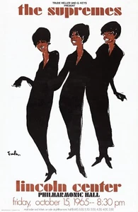 13633.Posterdruck.Zimmerwand.Home Art Design.The Supremes at Lincoln Center - Bild 1 von 1