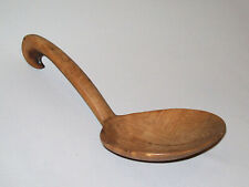 Old Antique Vtg 19th C 1800s Native American Indian Carved Wooden Scoop Ladle 2