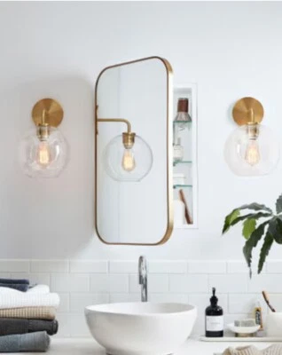 Seamless Bathroom Wall Cabinet By WEST ELM Mirror Unit RRP404 - 2 available - Image 1 of 4