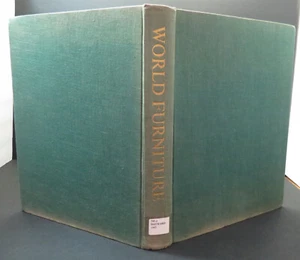 World Furniture Hardcover Coffee Table Book 1972 Sixth Impression Ex-Library - Foto 1 di 12