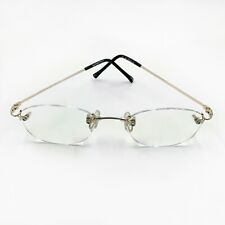 Rimless Titanium Alloy RX Prescription Eye Glasses Frame Unisex Flexible 47mm 