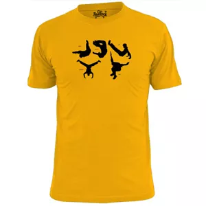 Camiseta para hombre Parkour Moves saltar volteo correr callejera - Imagen 1 de 3