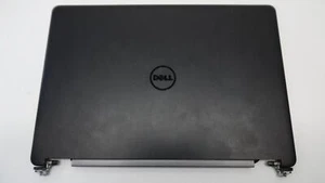 OE Dell Latitude E5470 - 14" LCD Cover Lid w/Cable Hinges & Webcam - 0C0MRN - Picture 1 of 8