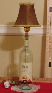 Eolo Bianco Sicilian Bottle Lamp - Bild 1 von 6