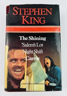 Stephen King: The Shining, Salems Lot, Night Shift, Carrie (1985, Hardcover) - Image 1 of 4