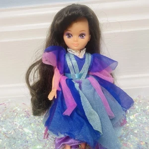 Vintage 1986 Mattel Lady Lovely Locks "Duchess Ravenwaves" With Dress GORGEOUS - Picture 1 of 14
