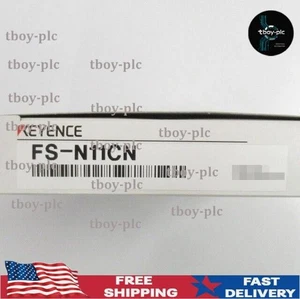 KEYENCE FS-N11CN Fiber Optic Sensor NEW - Picture 1 of 4