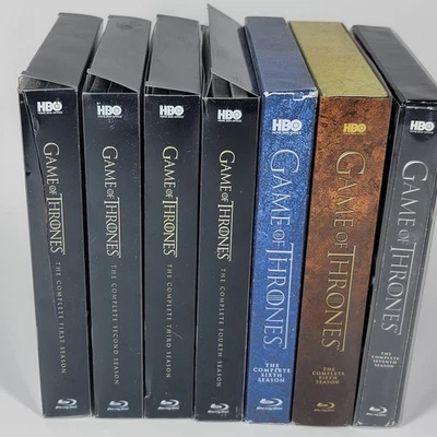 Game of Thrones Seasons 1-7 Blu-ray Steelbook  (1-4) Set HBO Limited Edition  - Image 1 of 4